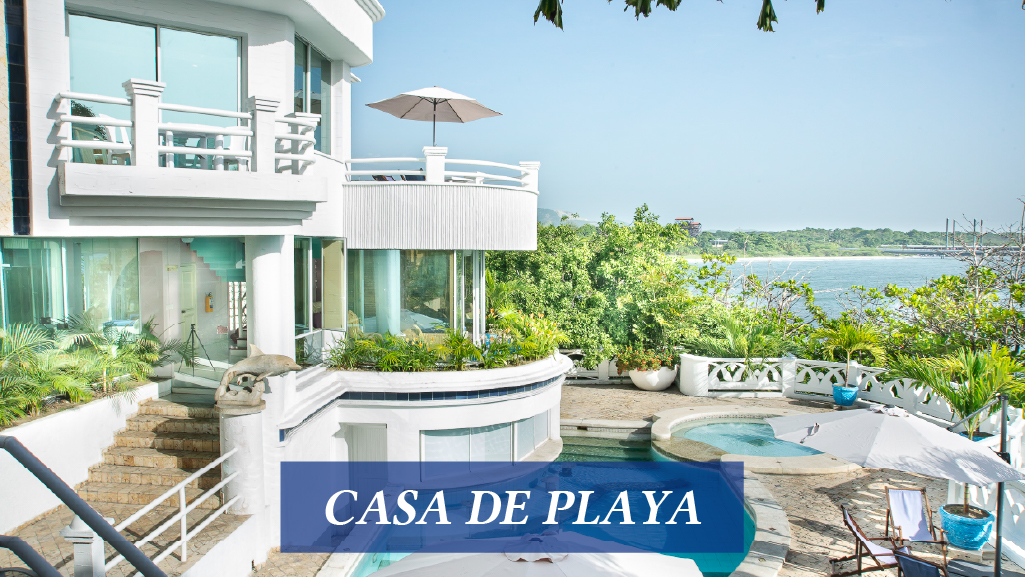 Casa de Playa: alojamiento frente al mar